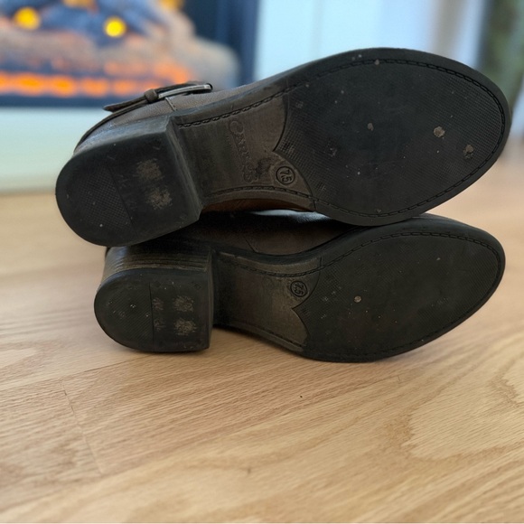 Brown Leather Knee-High Boots - Picture 8 of 8